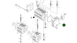 Управляющий клапан 723-15-11600 Komatsu