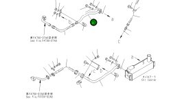 Трубка 426-16-21282 Komatsu