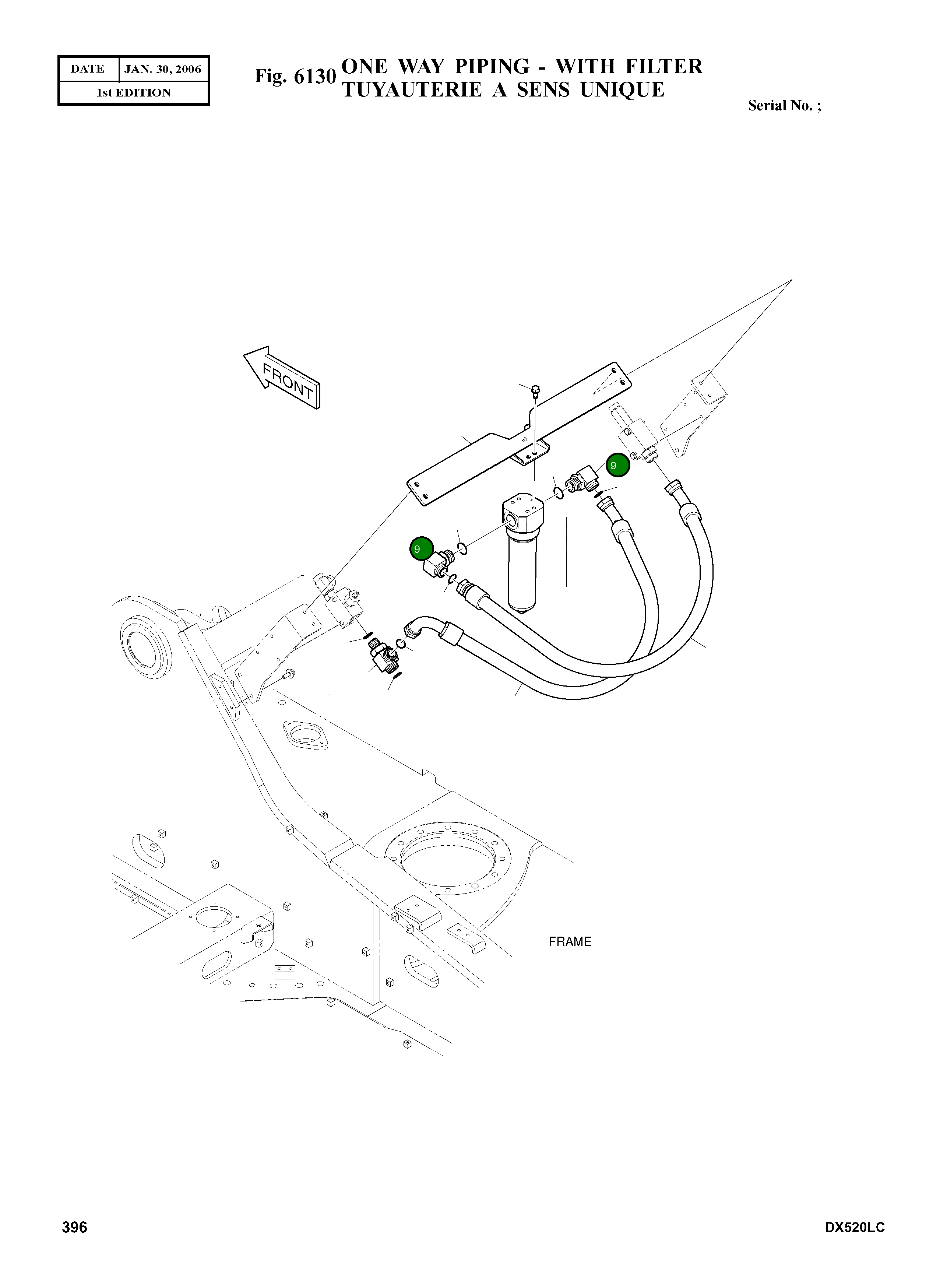 Угловой штуцер DS2304083 Komatsu