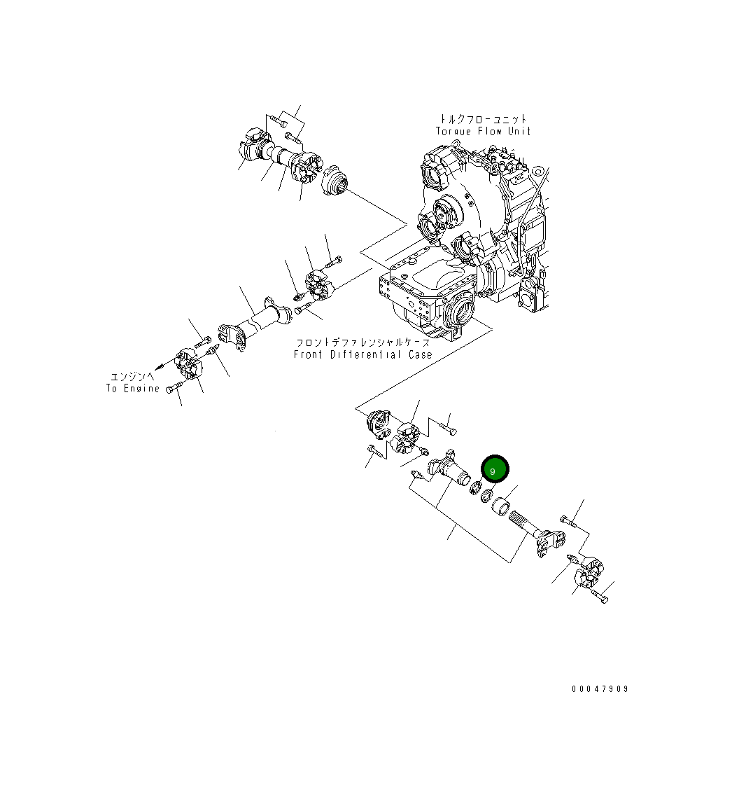Уплотнение 423-20-32740 Komatsu