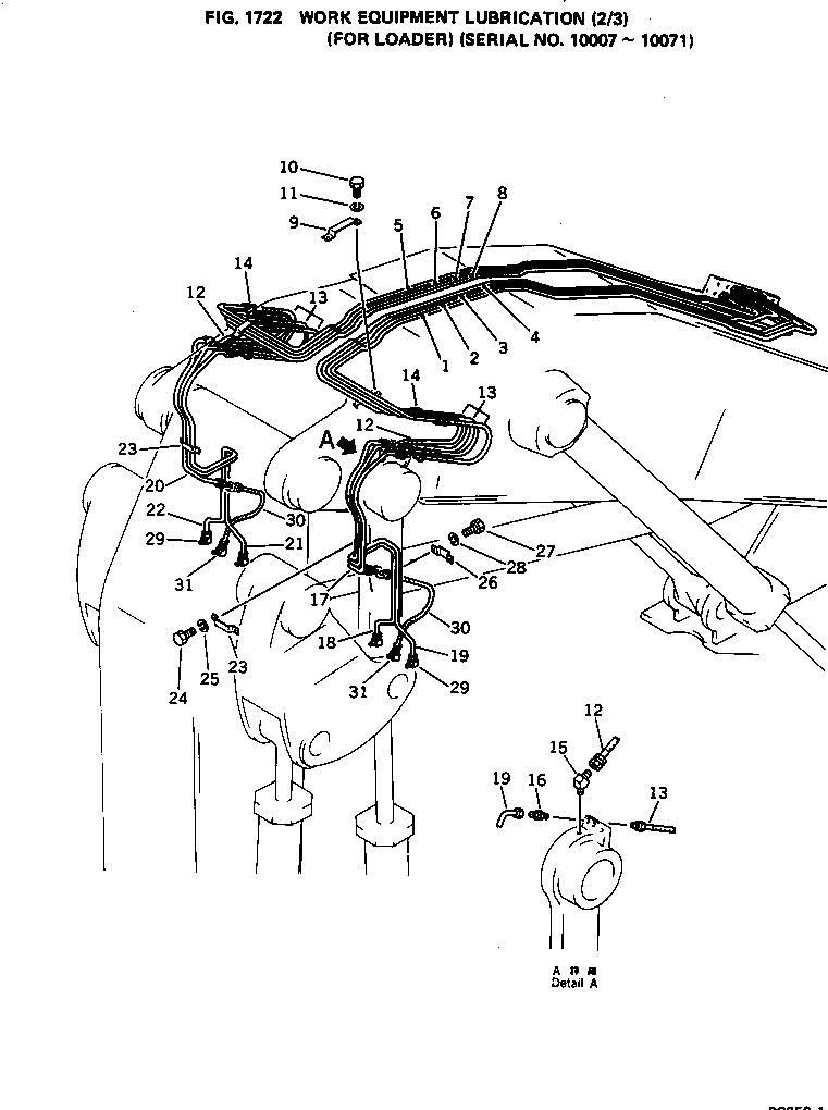 Трубка 209-72-16541 Komatsu