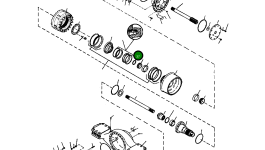 Уплотнение ED 3 192 Komatsu