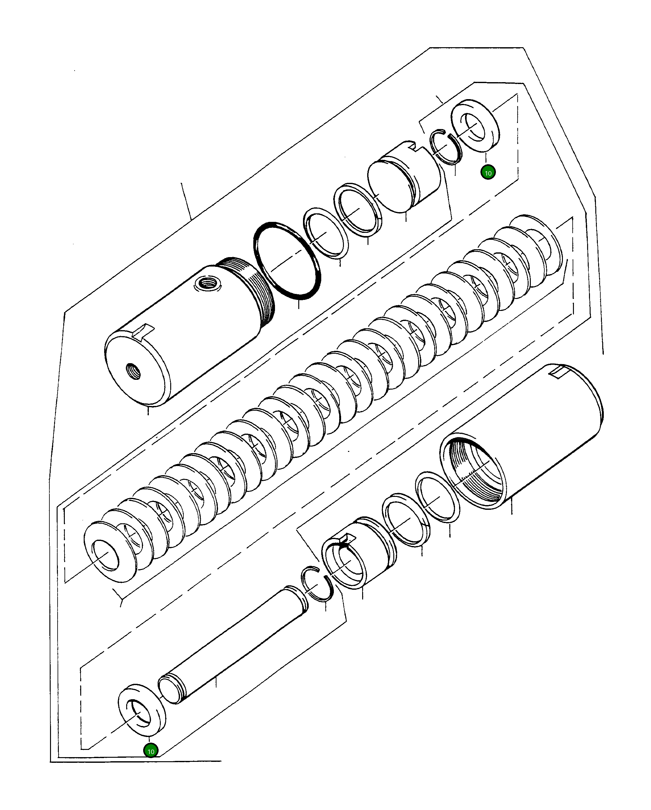 Упорная шайба 3235284M1 Komatsu