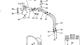 Трубка 203-62-31242 Komatsu