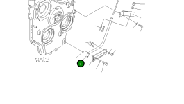 Трубка 209-38-71260 Komatsu