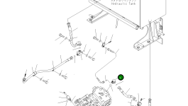 Угловой штуцер 419-S98-3190 Komatsu
