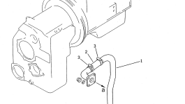 Трубка 361-01-14230 Komatsu