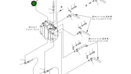 Угловой штуцер 14S-62-11280 Komatsu