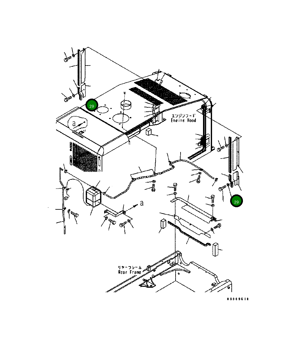Уплотнение 419-54-B5340 Komatsu