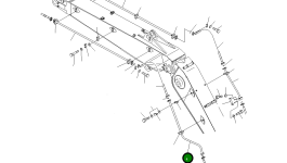 Трубка 206-970-K490 Komatsu