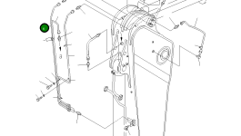 Трубка 209-70-75371 Komatsu