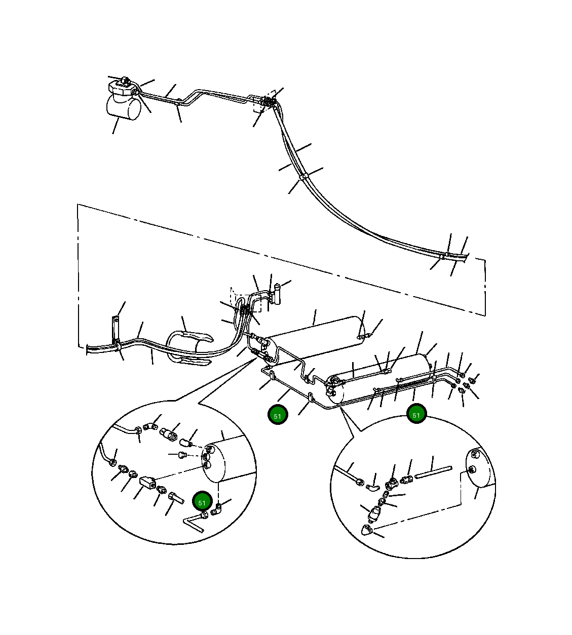 Трубка 1133 733 C2 Komatsu
