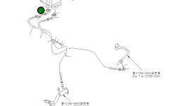 Трубка 175-61-31640 Komatsu