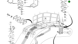 Фиксатор 969 012 40 Komatsu