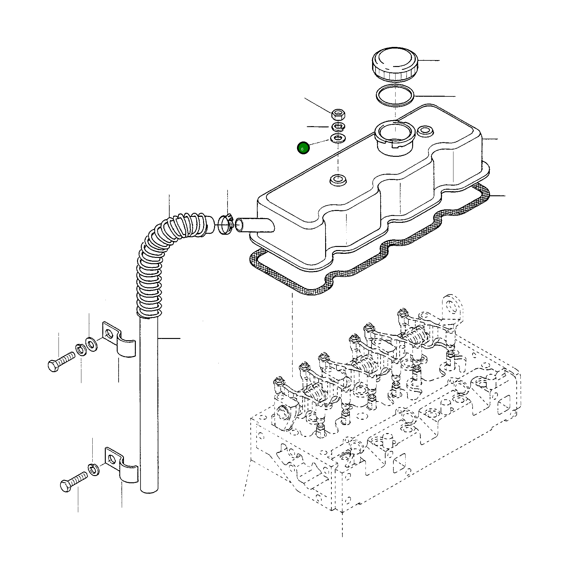Уплотнение 4911411M1 Komatsu