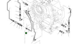 Труба CA0138763 Komatsu