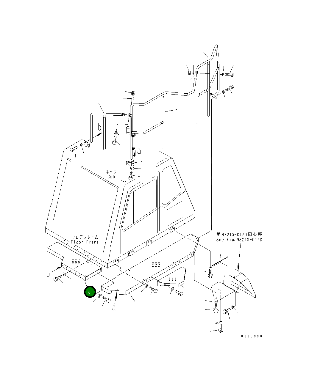 Ступень 569-54-81721 Komatsu
