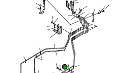 Трубка 426-62-11671 Komatsu