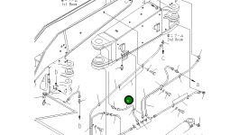 Трубка 208-70-64750 Komatsu