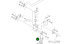 Трубка 209-62-77470 Komatsu