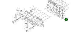 Трубка NY16375-10400 Komatsu