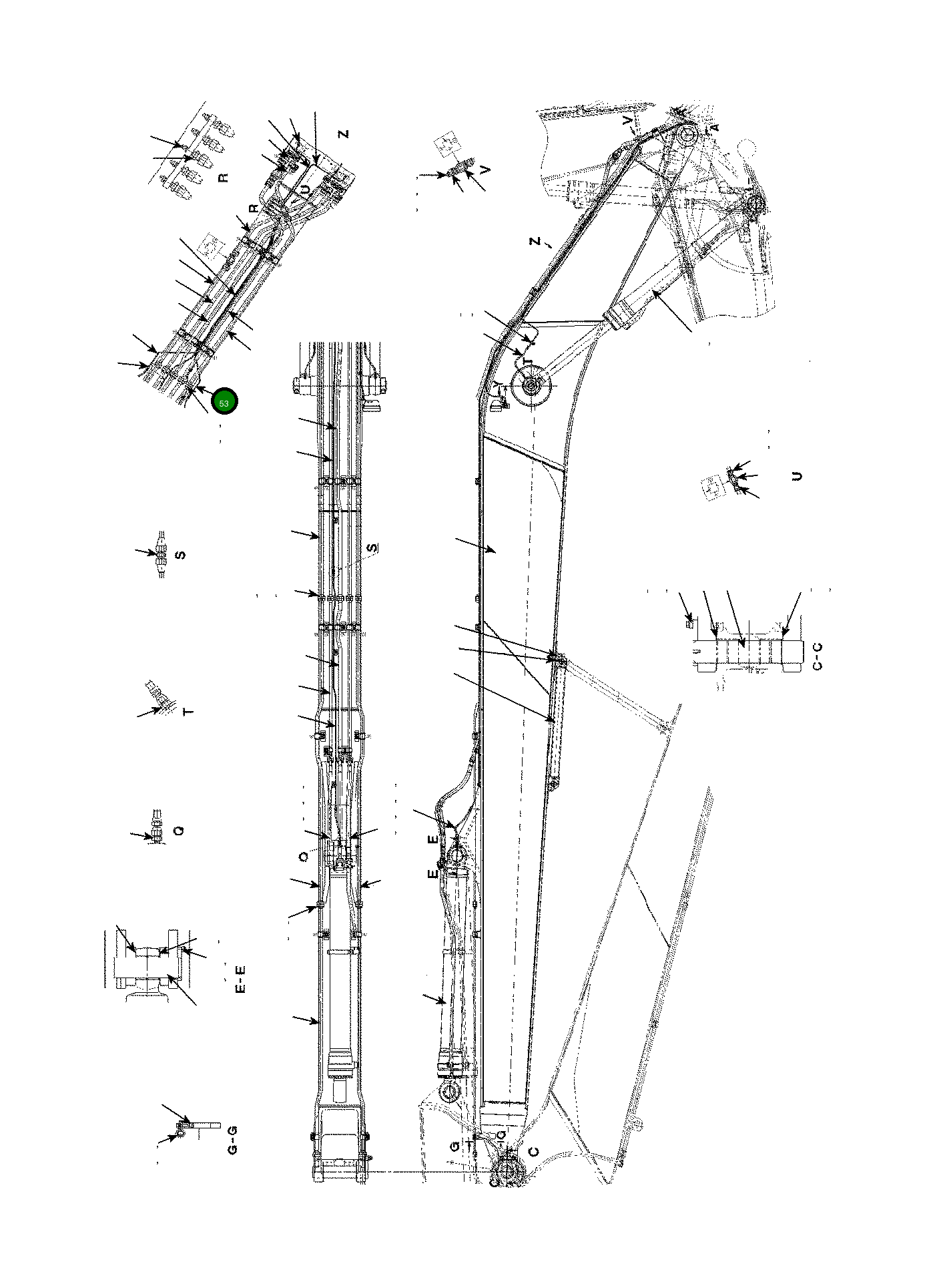 Трубка 208-70-83230 Komatsu