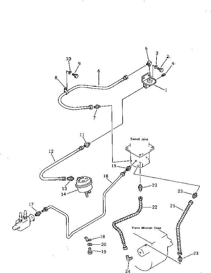 Угловой штуцер 20D-62-11780 Komatsu