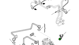 Труба EA504025707 Komatsu