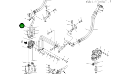 Трубка 154-61-73840 Komatsu