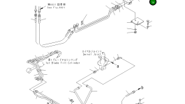 Трубка 23F-979-1590 Komatsu