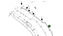 Трубка 208-70-K3170 Komatsu