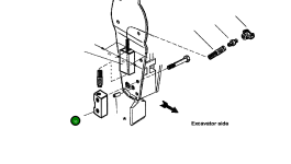 Фланец WG86398898 Komatsu