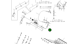Трубка 208-70-65330 Komatsu