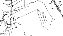 Шланг 07096-00420 Komatsu