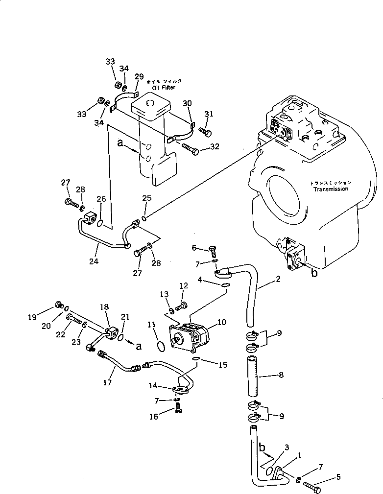 Трубка 144-49-52120 Komatsu