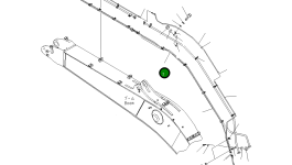 Трубка 208-62-75222 Komatsu