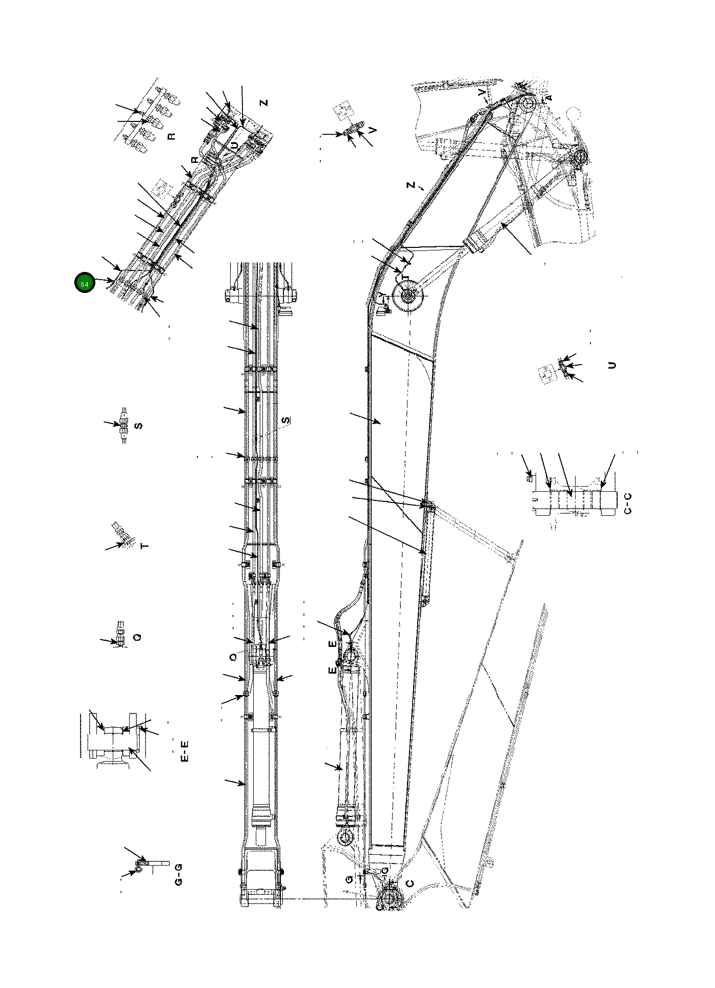 Трубка 208-70-83240 Komatsu