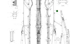 Стрела 207-70-KG322 Komatsu