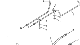 Трубка 20B-62-31430 Komatsu