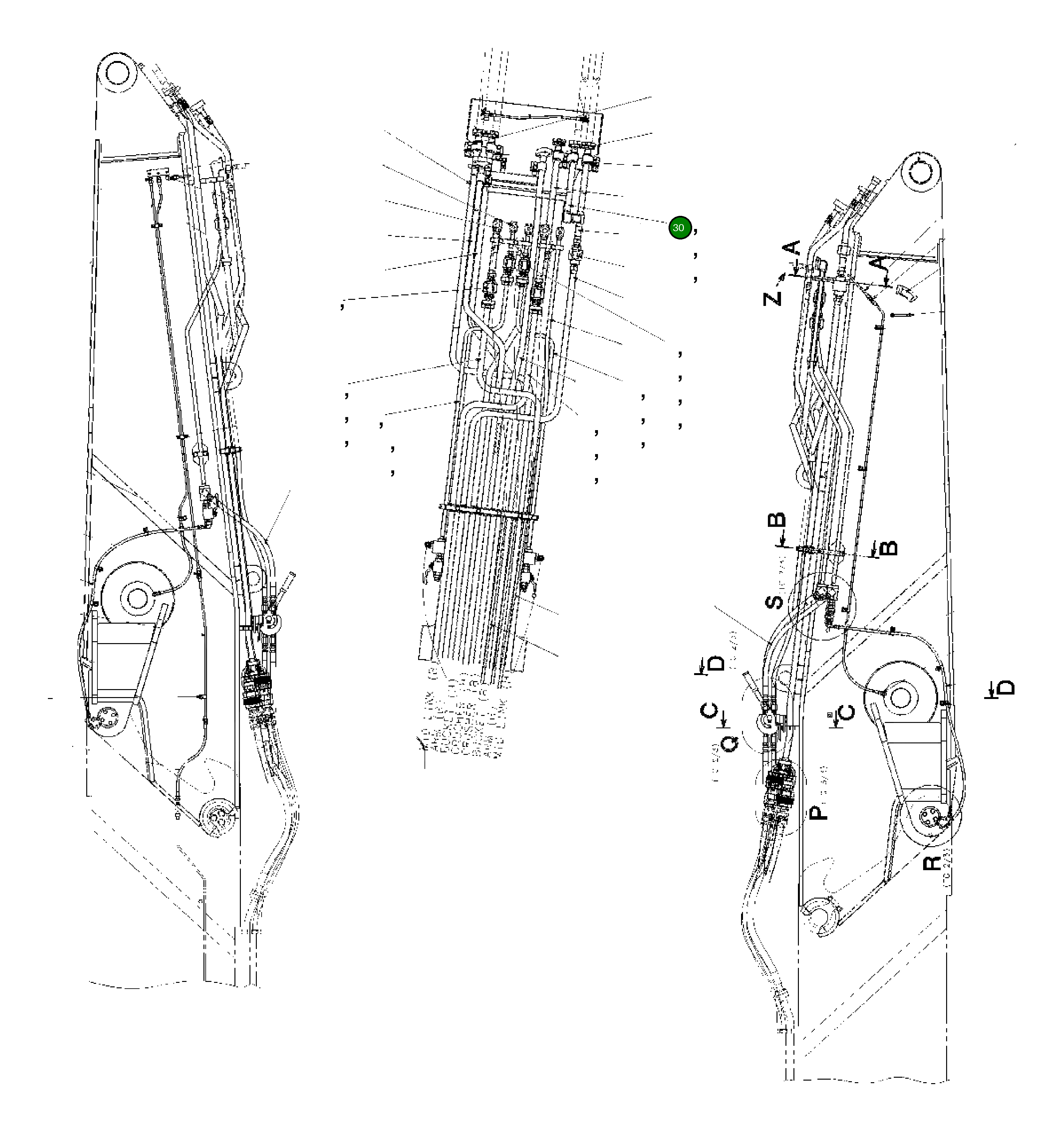 Трубка 208-62-KA870 Komatsu