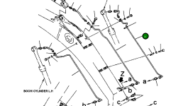 Трубка 208-70-66320 Komatsu