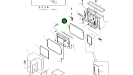 Уплотнение 42C-56-12260 Komatsu
