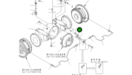 Трубка 42C-22-13520 Komatsu