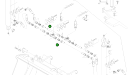 Трубка 42U-70-H0P95 Komatsu