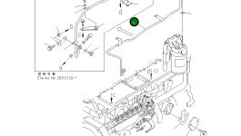 Трубка 6735-71-5372 Komatsu