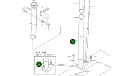 Трубка 176-49-43112 Komatsu