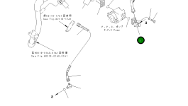 Трубка 14Y-62-11771 Komatsu