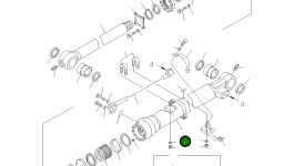 Цилиндр 707-13-11561 Komatsu