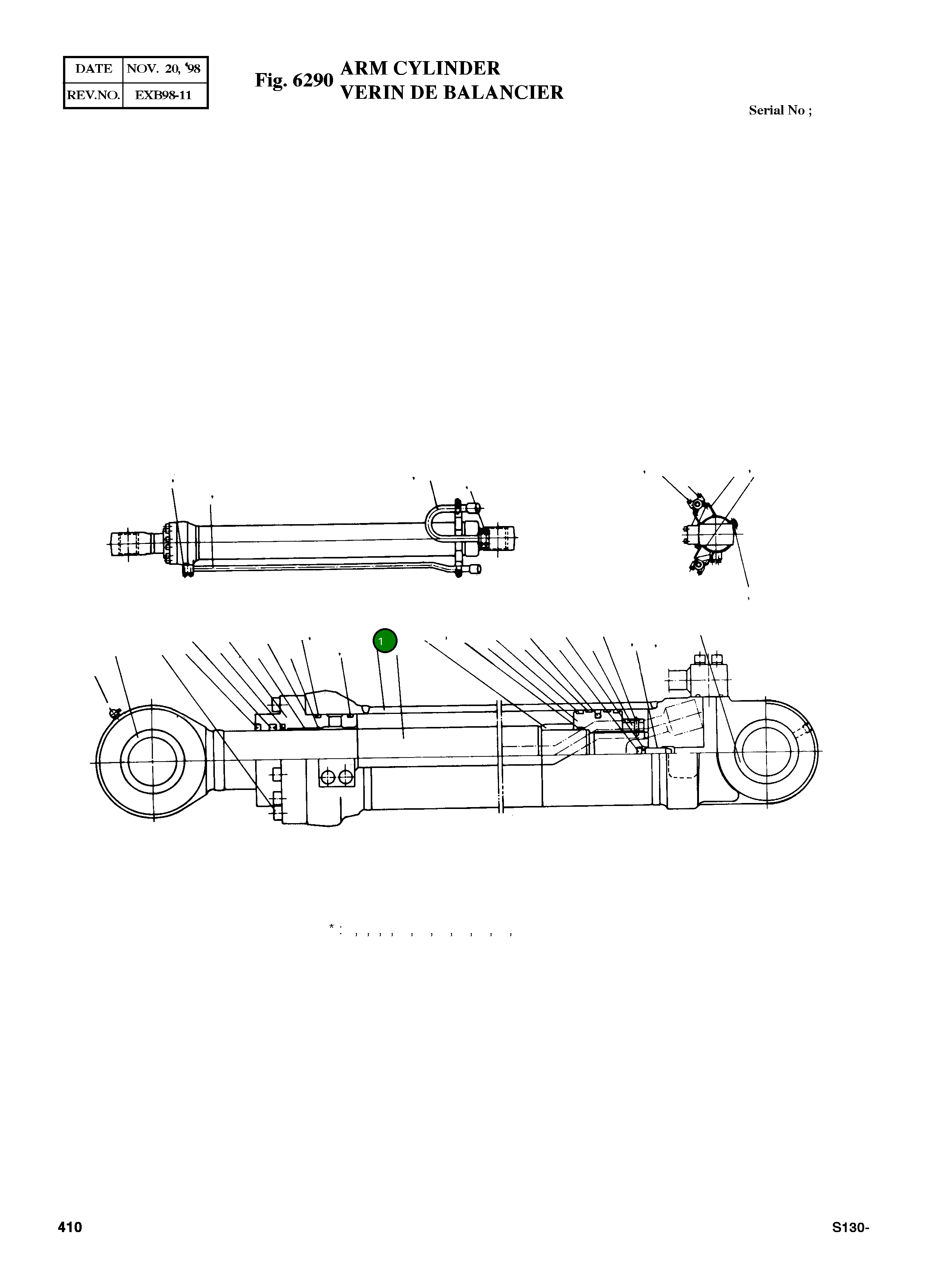 Трубка 03A535-1 Komatsu