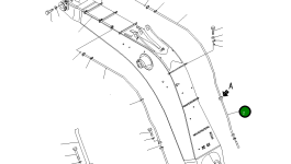 Трубка 209-62-79241 Komatsu